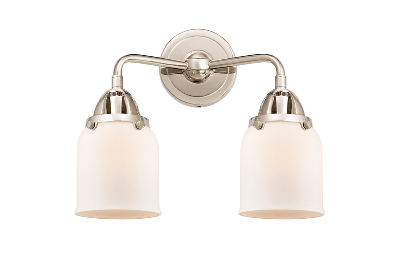 Innovations 288-2W-PN-G51 Two Light Bath Vanity, Polished Nickel