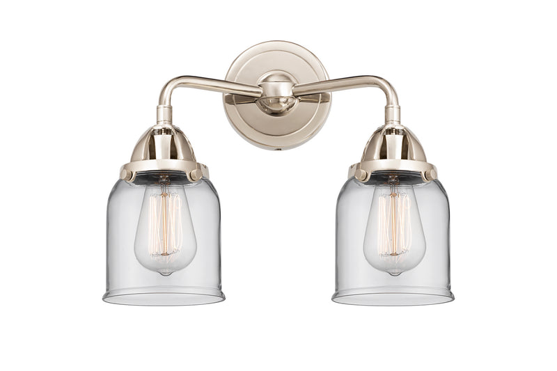Innovations 288-2W-PN-G52 Two Light Bath Vanity, Polished Nickel