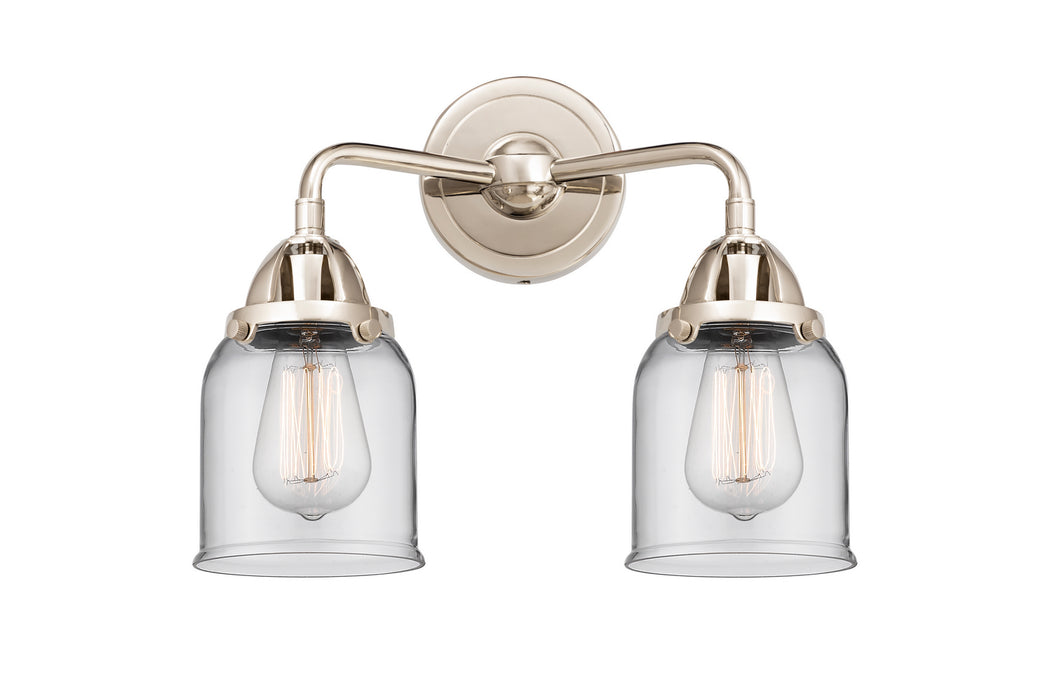 Innovations 288-2W-PN-G52 Two Light Bath Vanity, Polished Nickel