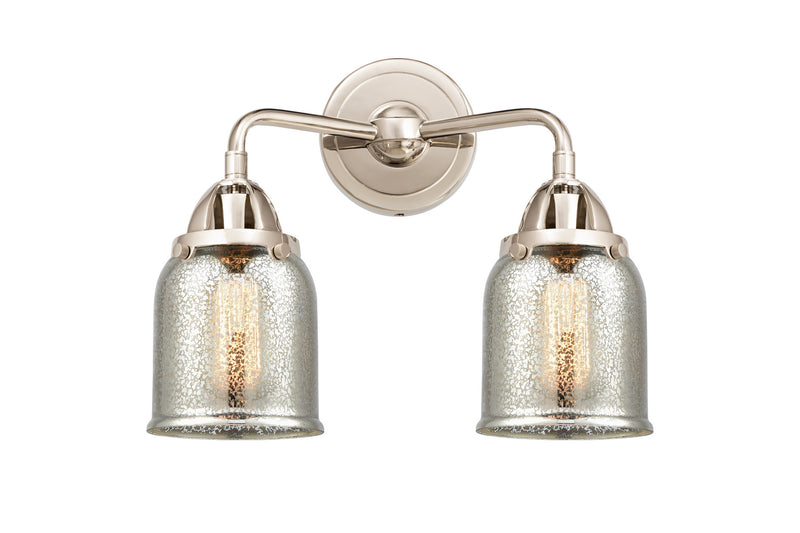 Innovations 288-2W-PN-G58 Two Light Bath Vanity, Polished Nickel