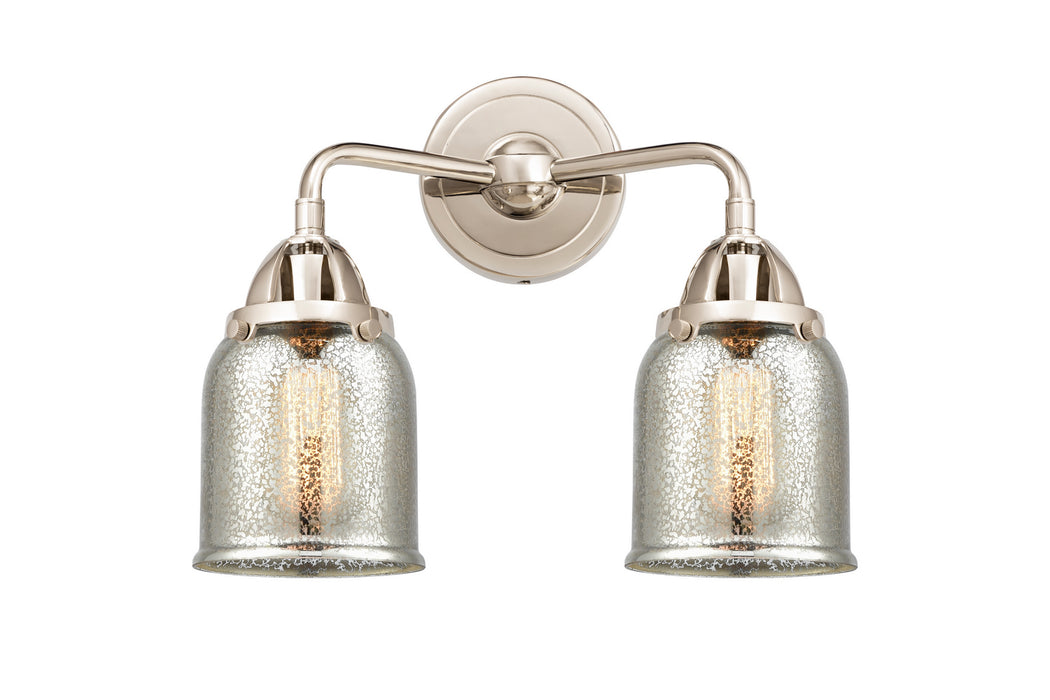 Innovations 288-2W-PN-G58 Two Light Bath Vanity, Polished Nickel