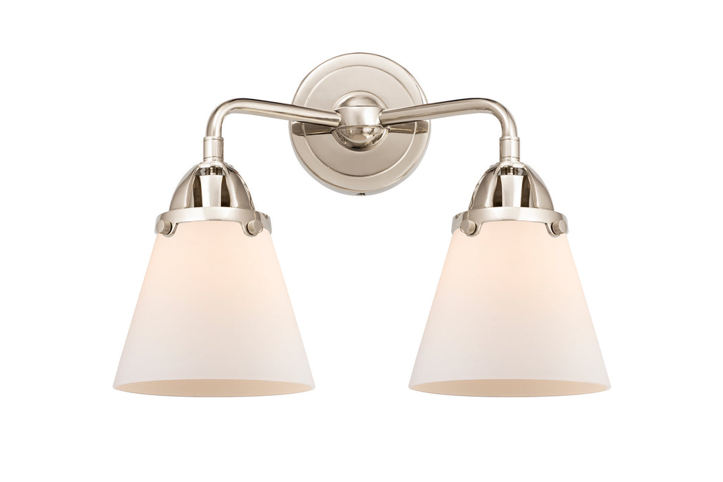Innovations 288-2W-PN-G61 Two Light Bath Vanity, Polished Nickel