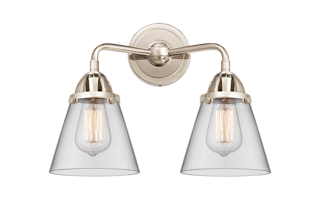Innovations 288-2W-PN-G62 Two Light Bath Vanity, Polished Nickel