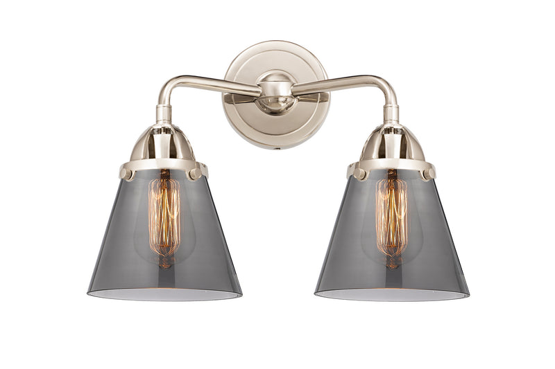 Innovations 288-2W-PN-G63 Two Light Bath Vanity, Polished Nickel