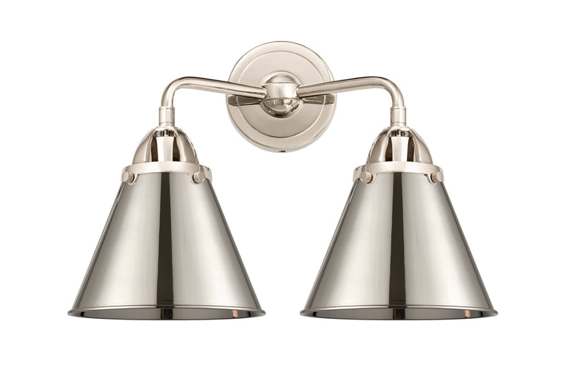 Innovations 288-2W-PN-M13-PN Two Light Bath Vanity, Polished Nickel