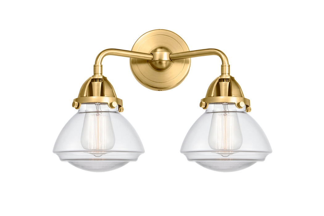 Innovations 288-2W-SG-G322 Two Light Bath Vanity, Satin Gold