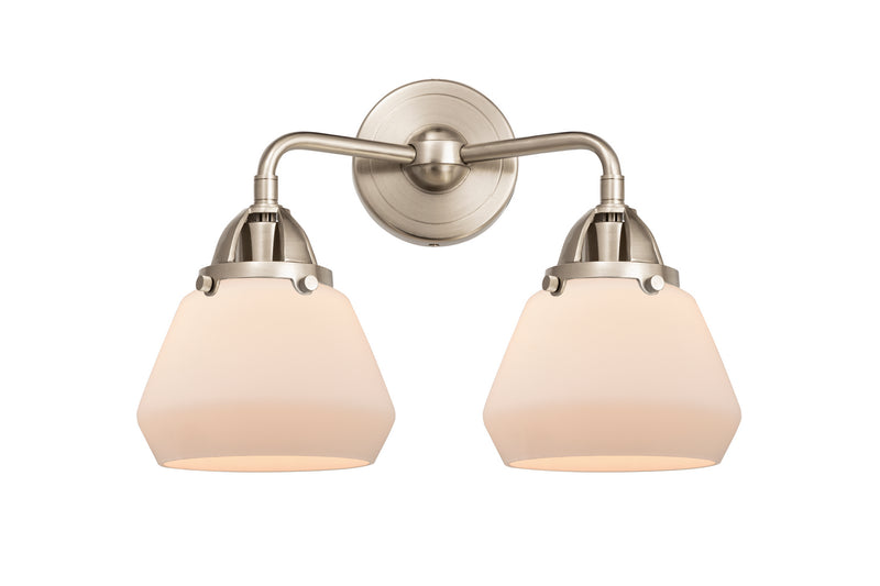 Innovations 288-2W-SN-G171 Two Light Bath Vanity, Brushed Satin Nickel