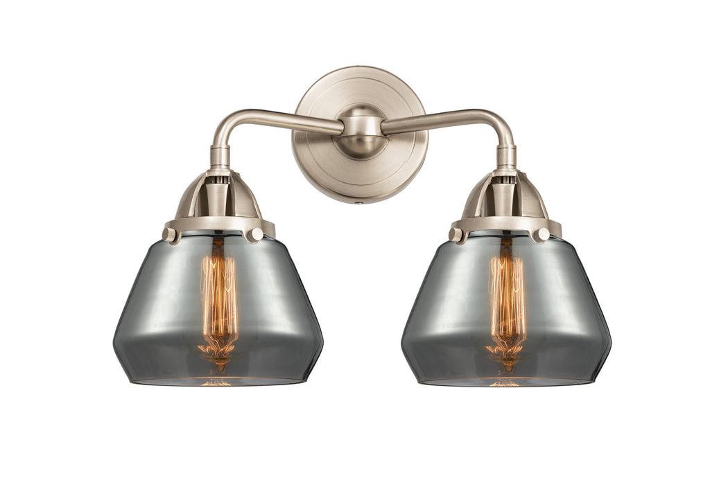 Innovations 288-2W-SN-G173 Two Light Bath Vanity, Brushed Satin Nickel