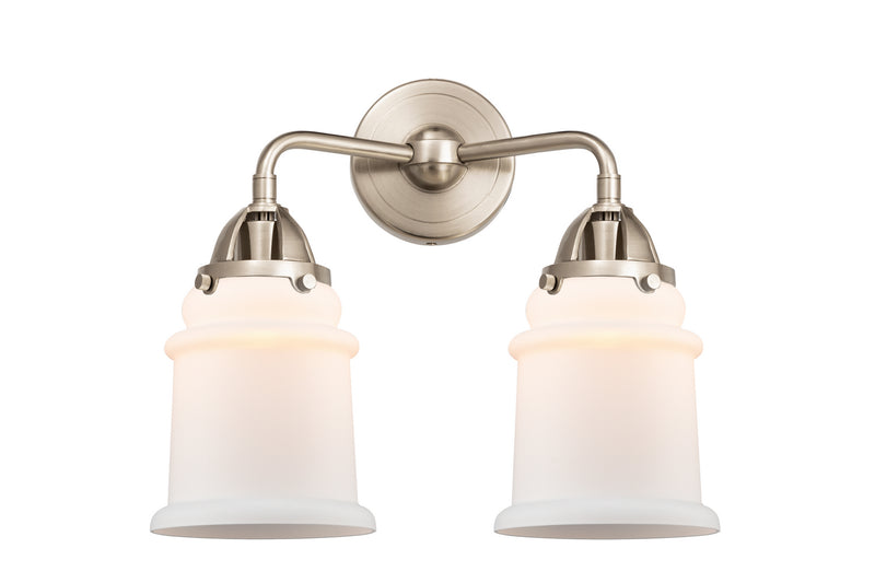 Innovations 288-2W-SN-G181 Two Light Bath Vanity, Brushed Satin Nickel
