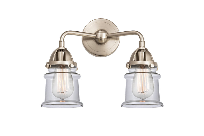 Innovations 288-2W-SN-G182S Two Light Bath Vanity, Brushed Satin Nickel