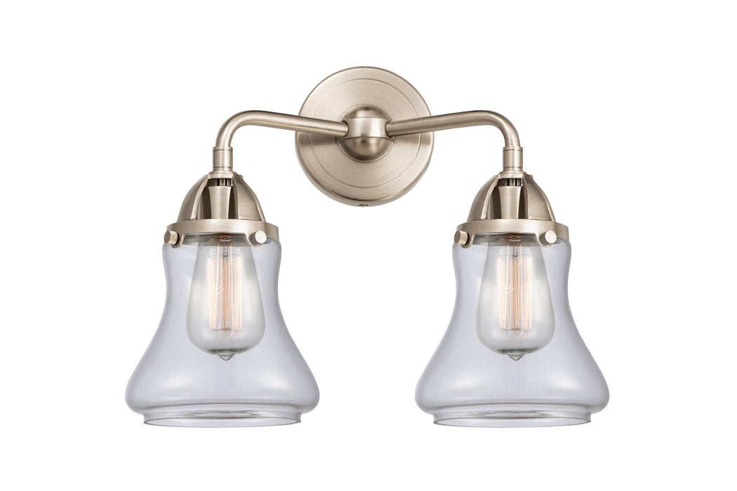 Innovations 288-2W-SN-G192 Two Light Bath Vanity, Brushed Satin Nickel