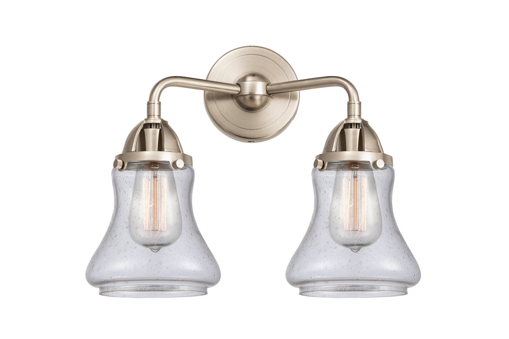 Innovations 288-2W-SN-G194 Two Light Bath Vanity, Brushed Satin Nickel