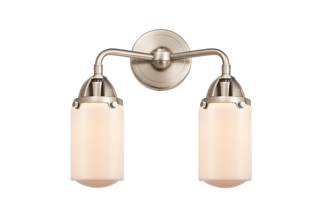 Innovations 288-2W-SN-G311 Two Light Bath Vanity, Brushed Satin Nickel