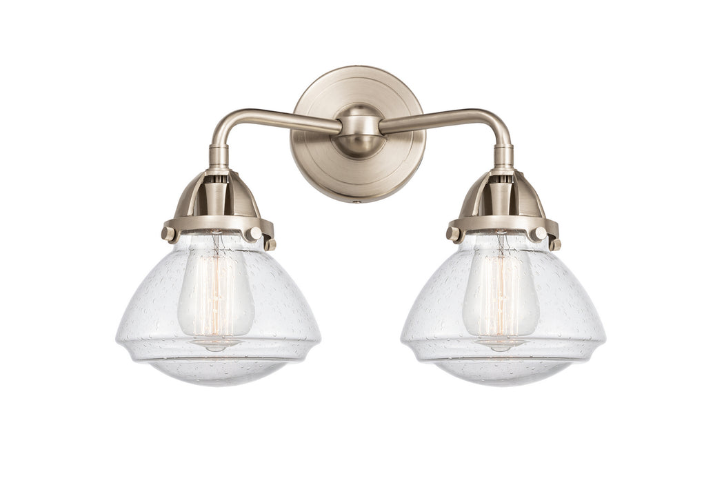 Innovations 288-2W-SN-G324 Two Light Bath Vanity, Brushed Satin Nickel