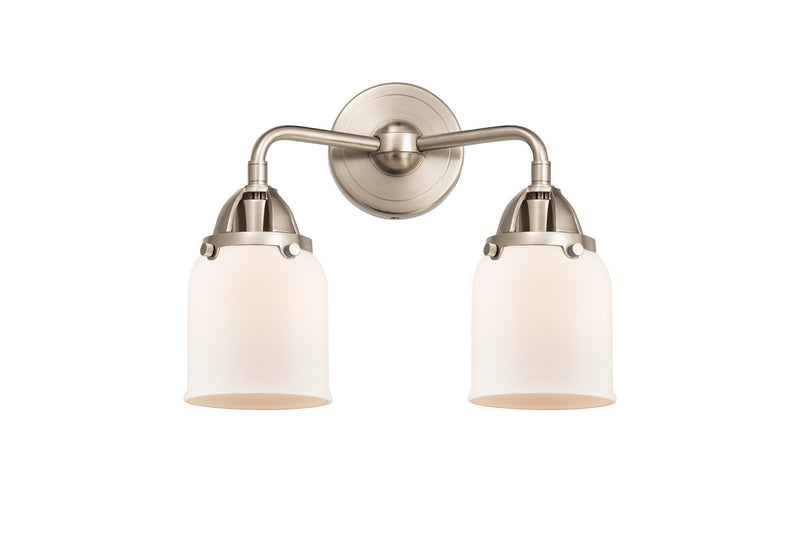 Innovations 288-2W-SN-G51 Two Light Bath Vanity, Brushed Satin Nickel