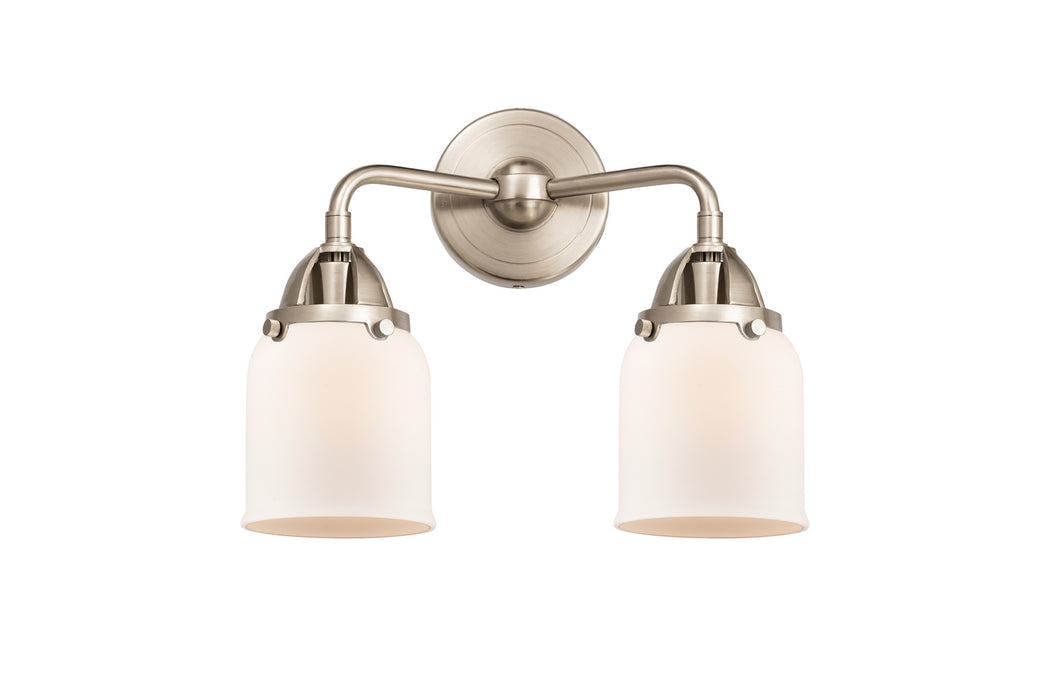 Innovations 288-2W-SN-G51 Two Light Bath Vanity, Brushed Satin Nickel