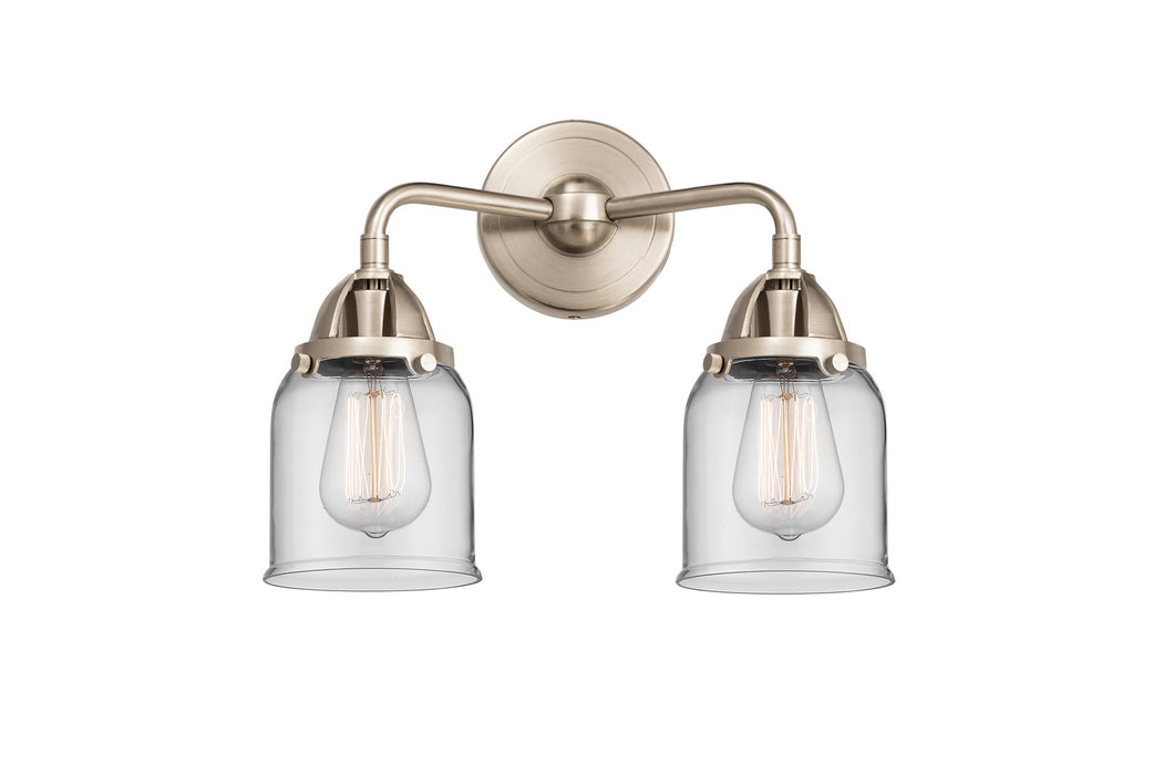 Innovations 288-2W-SN-G52 Two Light Bath Vanity, Brushed Satin Nickel