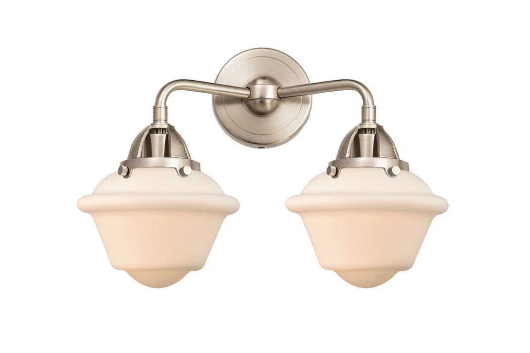 Innovations 288-2W-SN-G531 Two Light Bath Vanity, Brushed Satin Nickel