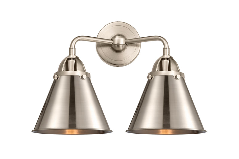 Innovations 288-2W-SN-M13-SN Two Light Bath Vanity, Brushed Satin Nickel