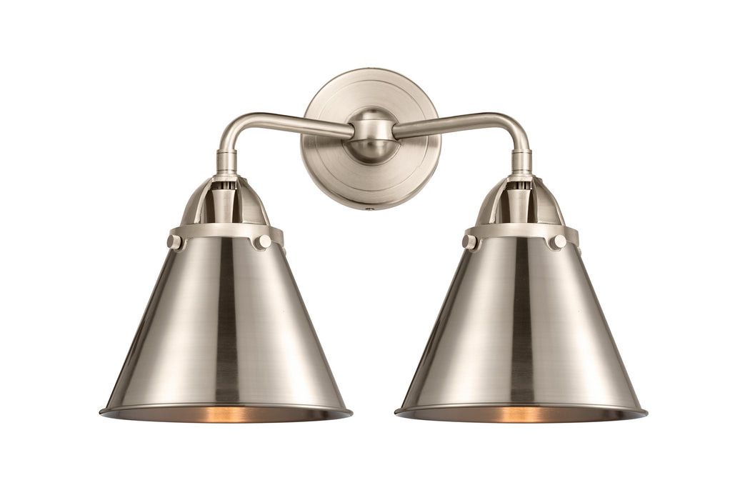 Innovations 288-2W-SN-M13-SN Two Light Bath Vanity, Brushed Satin Nickel