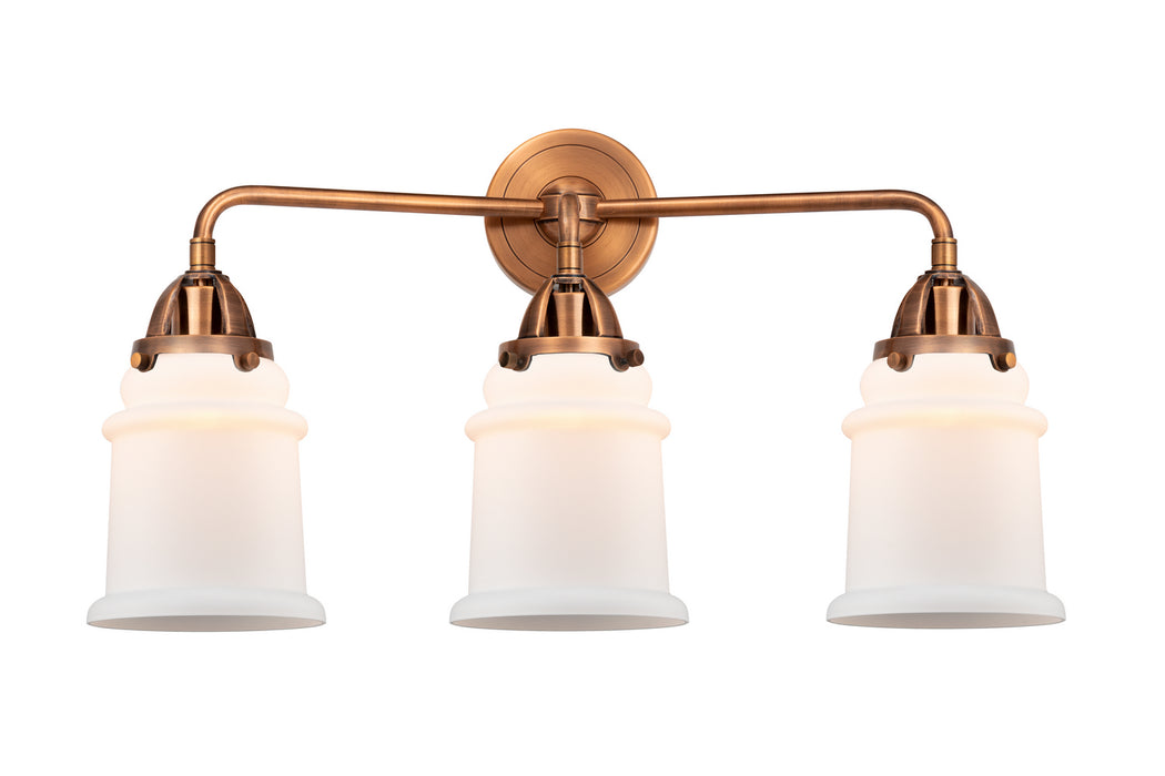 Innovations 288-3W-AC-G181-LED LED Bath Vanity, Antique Copper