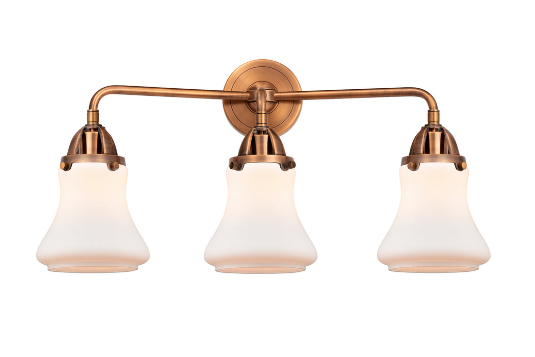 Innovations 288-3W-AC-G191-LED LED Bath Vanity, Antique Copper