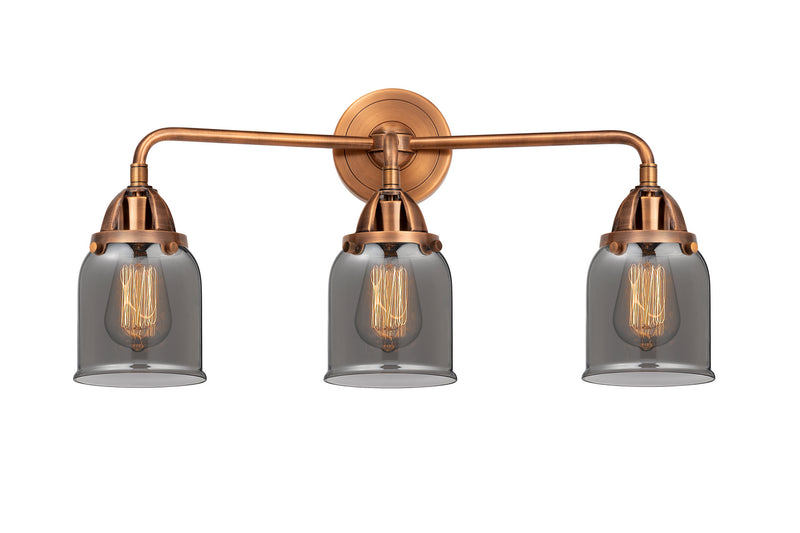 Innovations 288-3W-AC-G53-LED LED Bath Vanity, Antique Copper