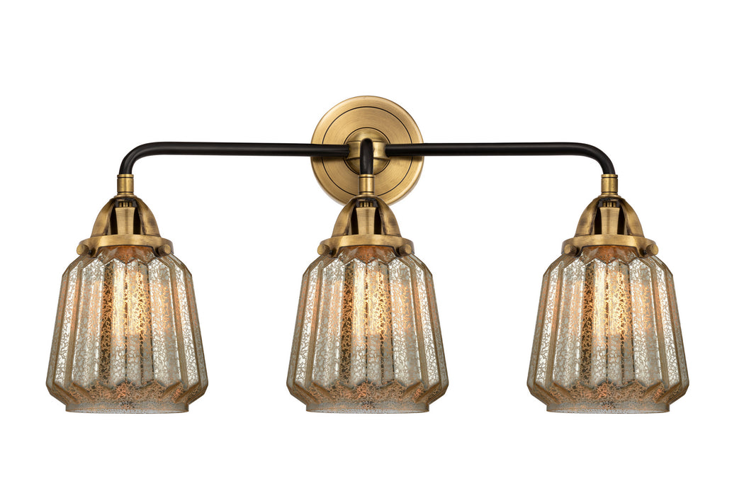 Innovations 288-3W-BAB-G146-LED LED Bath Vanity, Black Antique Brass