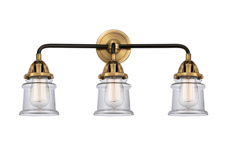 Innovations 288-3W-BAB-G182S Three Light Bath Vanity, Black Antique Brass
