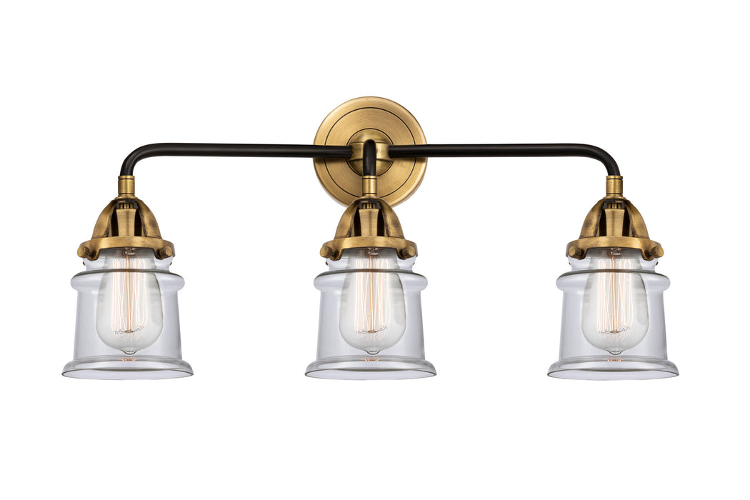 Innovations 288-3W-BAB-G182S Three Light Bath Vanity, Black Antique Brass