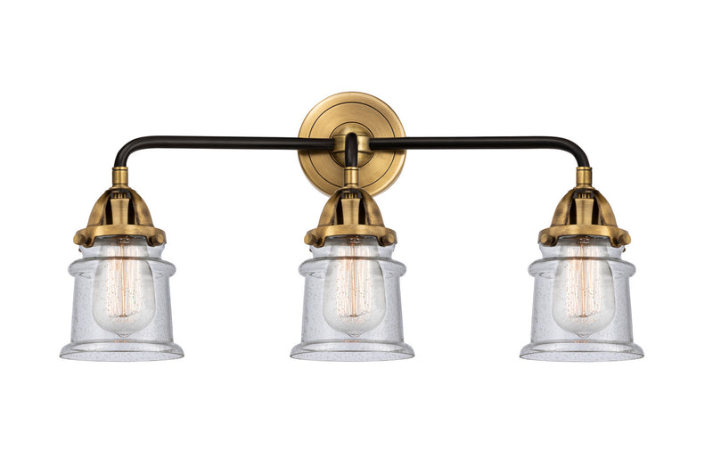 Innovations 288-3W-BAB-G184S Three Light Bath Vanity, Black Antique Brass