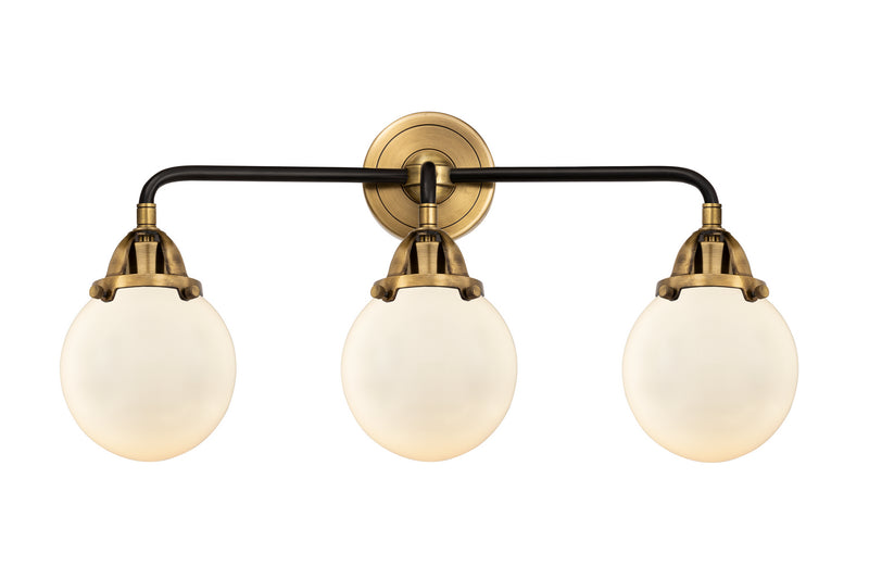Innovations 288-3W-BAB-G201-6-LED LED Bath Vanity, Black Antique Brass