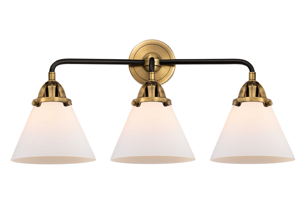 Innovations 288-3W-BAB-G41 Three Light Bath Vanity, Black Antique Brass