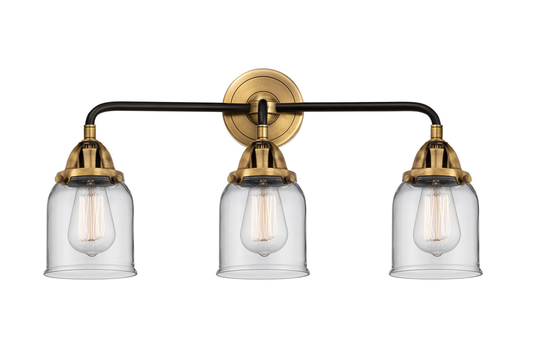 Innovations 288-3W-BAB-G52 Three Light Bath Vanity, Black Antique Brass