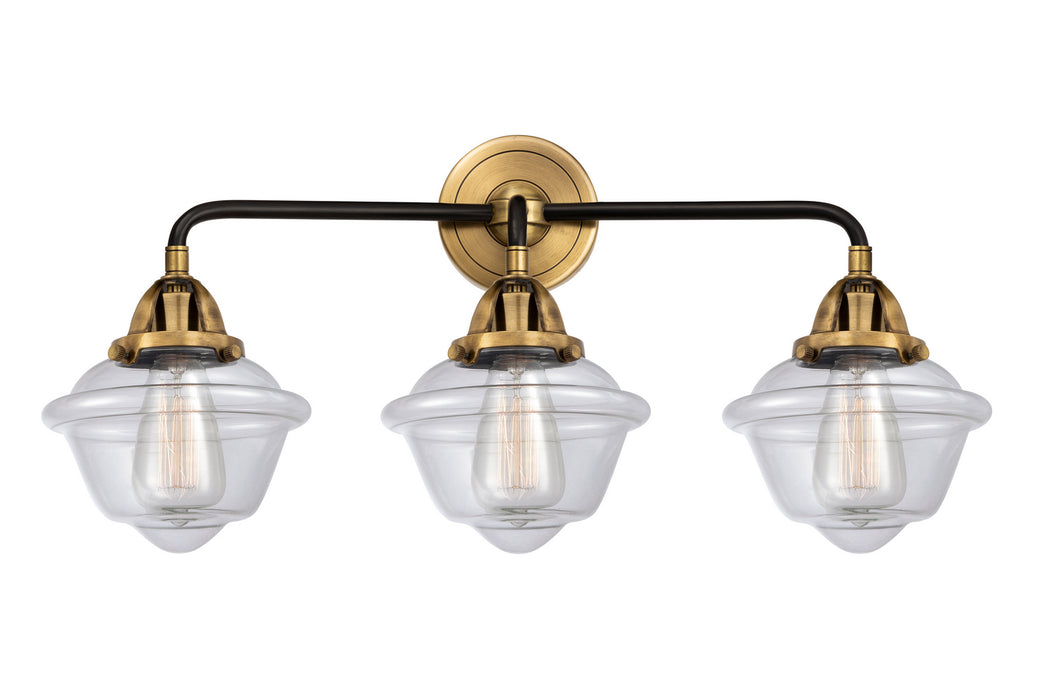 Innovations 288-3W-BAB-G532 Three Light Bath Vanity, Black Antique Brass