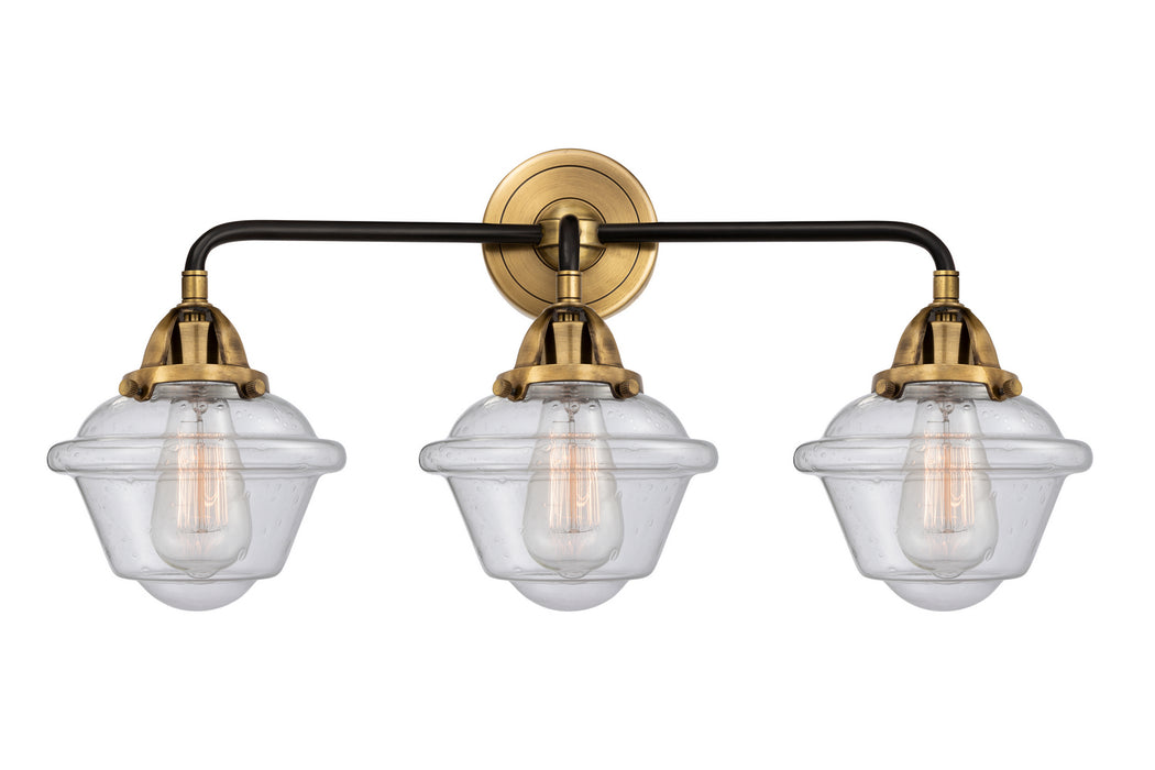 Innovations 288-3W-BAB-G534 Three Light Bath Vanity, Black Antique Brass