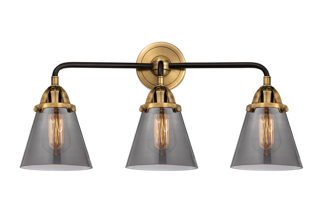 Innovations 288-3W-BAB-G63 Three Light Bath Vanity, Black Antique Brass