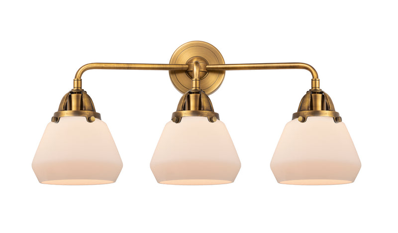 Innovations 288-3W-BB-G171 Three Light Bath Vanity, Brushed Brass