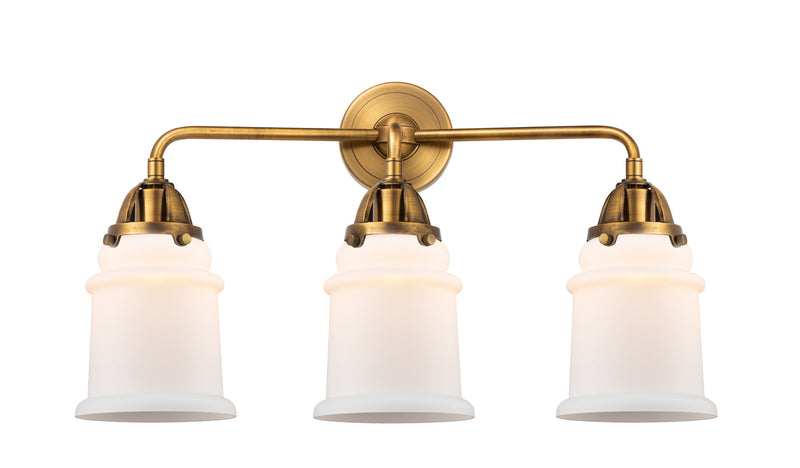 Innovations 288-3W-BB-G181 Three Light Bath Vanity, Brushed Brass