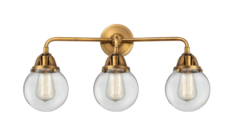 Innovations 288-3W-BB-G202-6-LED LED Bath Vanity, Brushed Brass