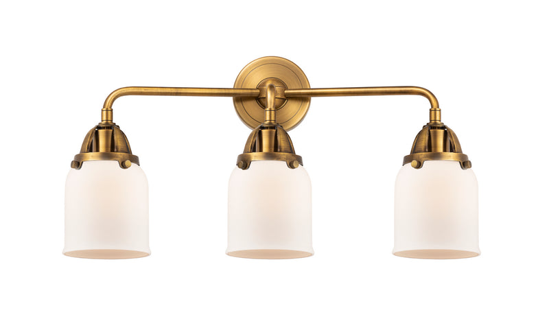 Innovations 288-3W-BB-G51 Three Light Bath Vanity, Brushed Brass