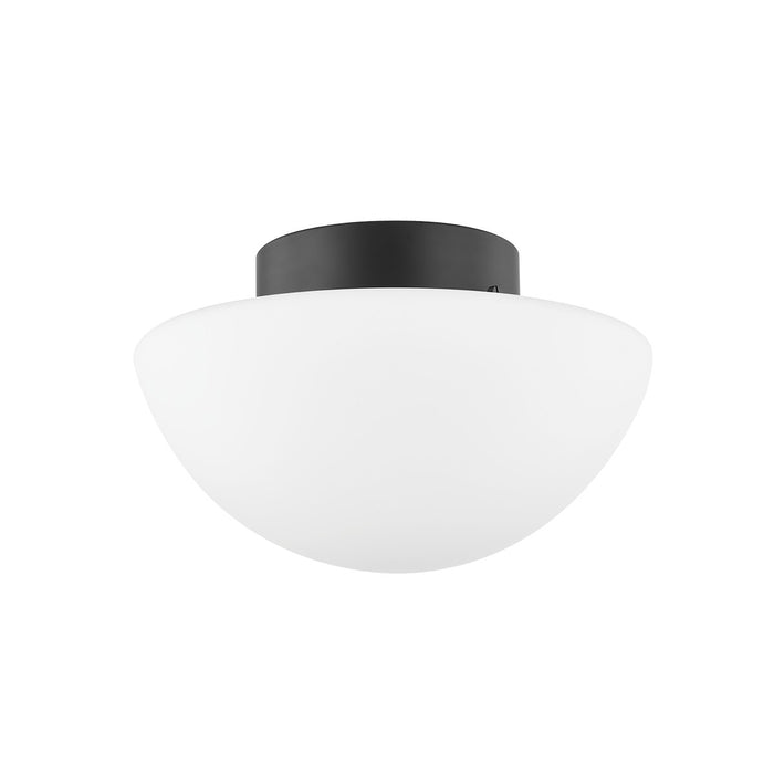 Mitzi H611501-SBK One Light Flush Mount, Soft Black