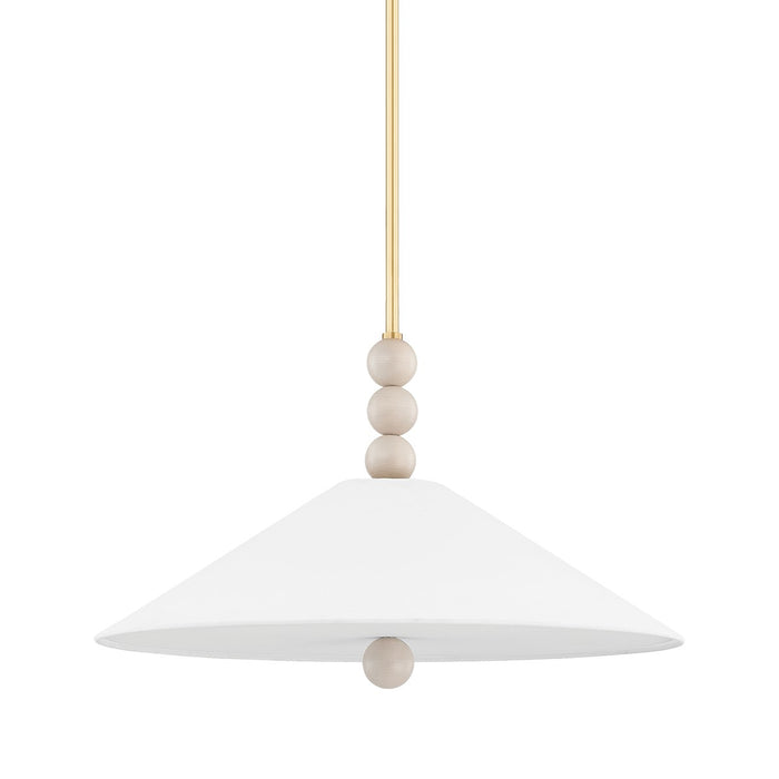 Mitzi H615702-AGB Two Light Pendant, Aged Brass