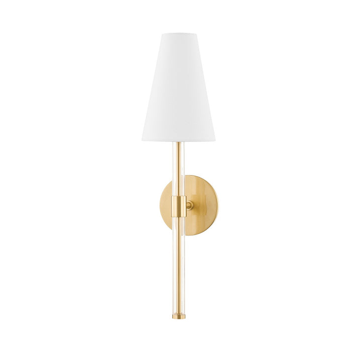 Mitzi H630101-AGB One Light Wall Sconce, Aged Brass