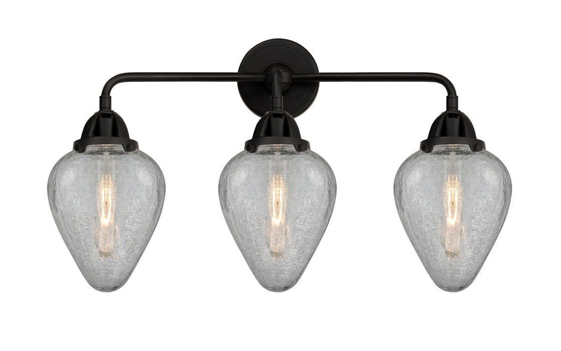 Innovations 288-3W-BK-G165-LED LED Bath Vanity, Matte Black