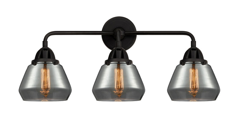 Innovations 288-3W-BK-G173-LED LED Bath Vanity, Matte Black