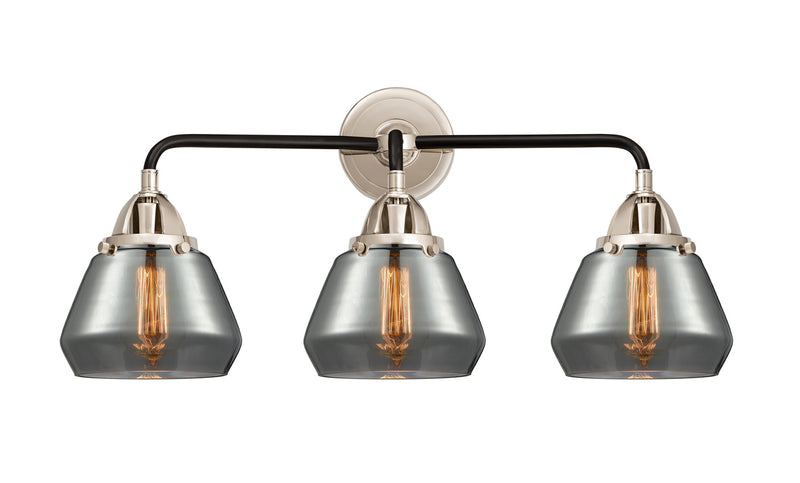 Innovations 288-3W-BPN-G173 Three Light Bath Vanity, Black Polished Nickel