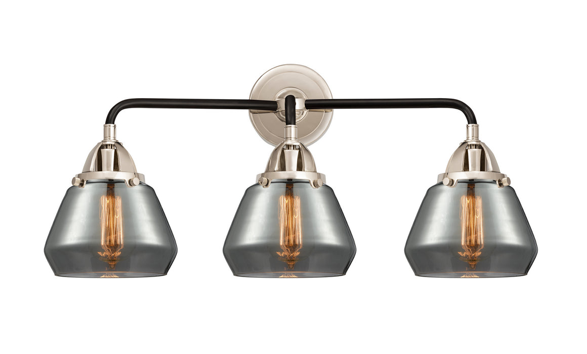 Innovations 288-3W-BPN-G173 Three Light Bath Vanity, Black Polished Nickel