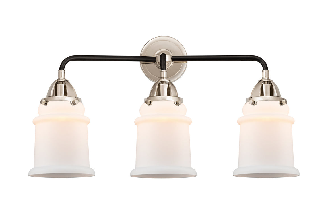 Innovations 288-3W-BPN-G181 Three Light Bath Vanity, Black Polished Nickel