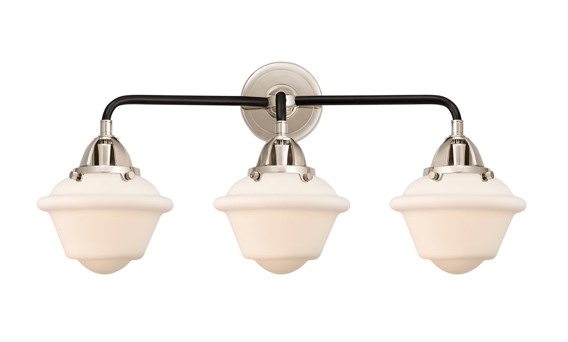 Innovations 288-3W-BPN-G531 Three Light Bath Vanity, Black Polished Nickel